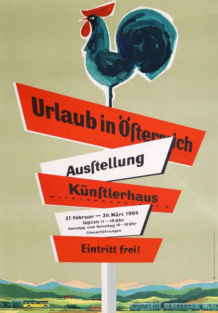 Große Abbildung Nr.1: 122-2250 Urlaub in Österreich.: (Plakate, Reisen)