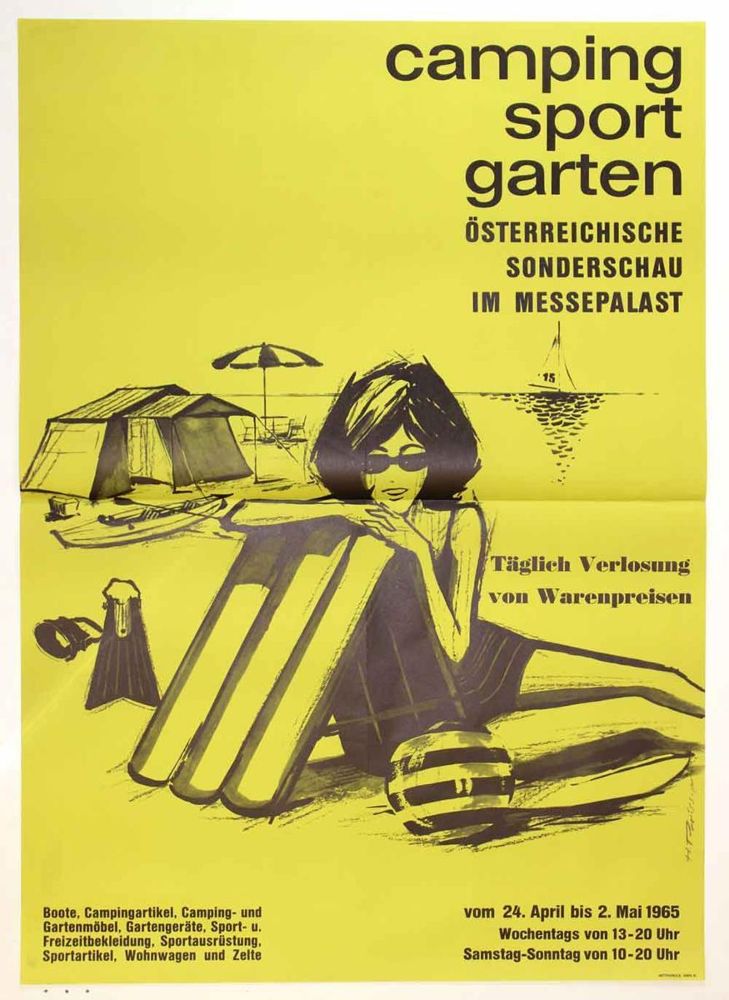 Große Abbildung Nr.32: 122-2250 Urlaub in Österreich.: (Plakate, Reisen)