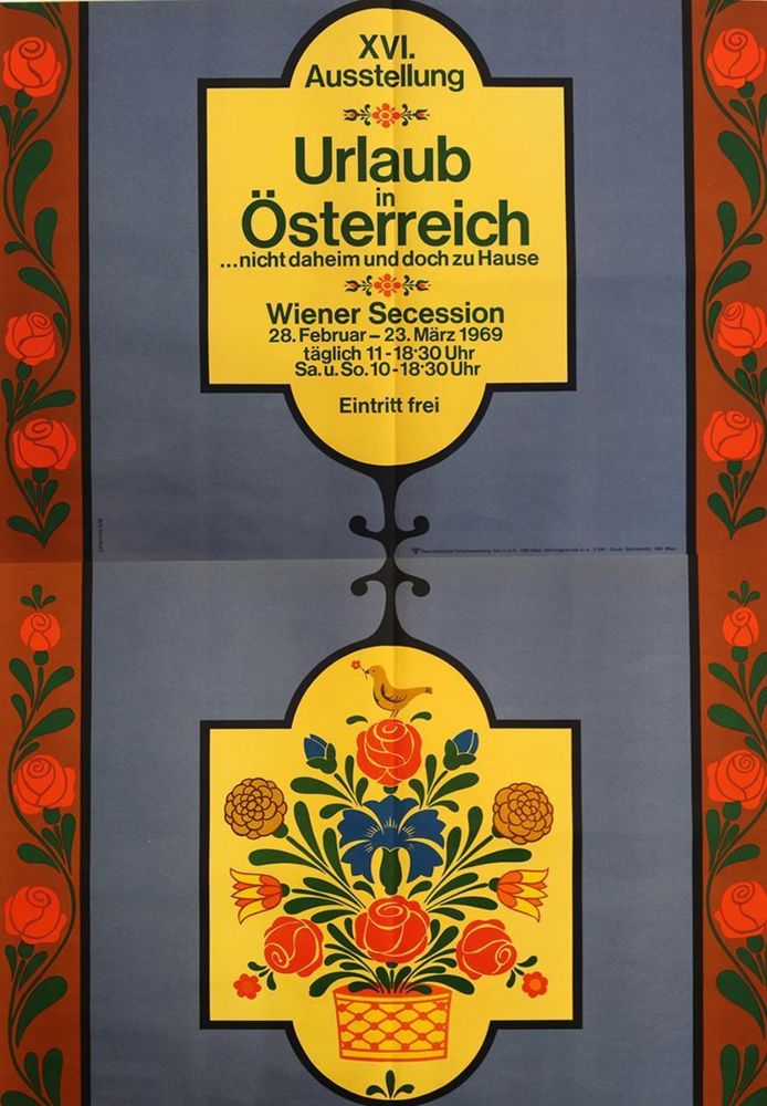 Große Abbildung Nr.71: 122-2250 Urlaub in Österreich.: (Plakate, Reisen)