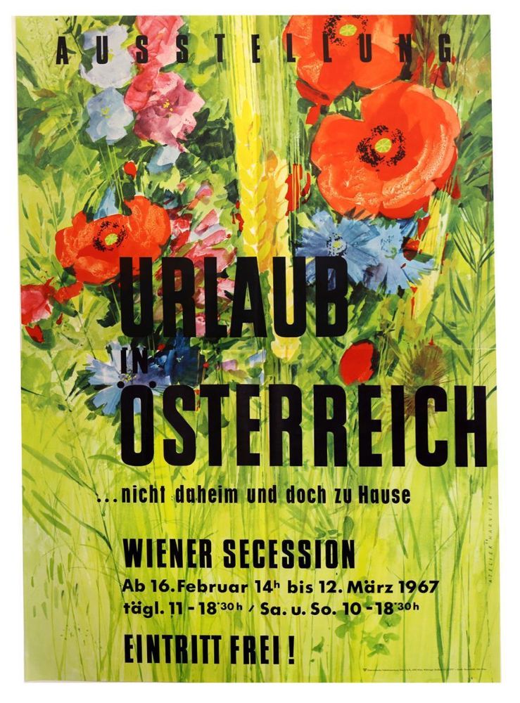 Große Abbildung Nr.73: 122-2250 Urlaub in Österreich.: (Plakate, Reisen)