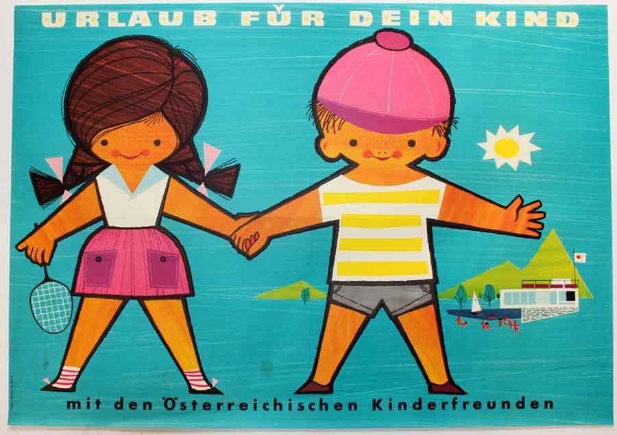 Große Abbildung Nr.82: 122-2250 Urlaub in Österreich.: (Plakate, Reisen)