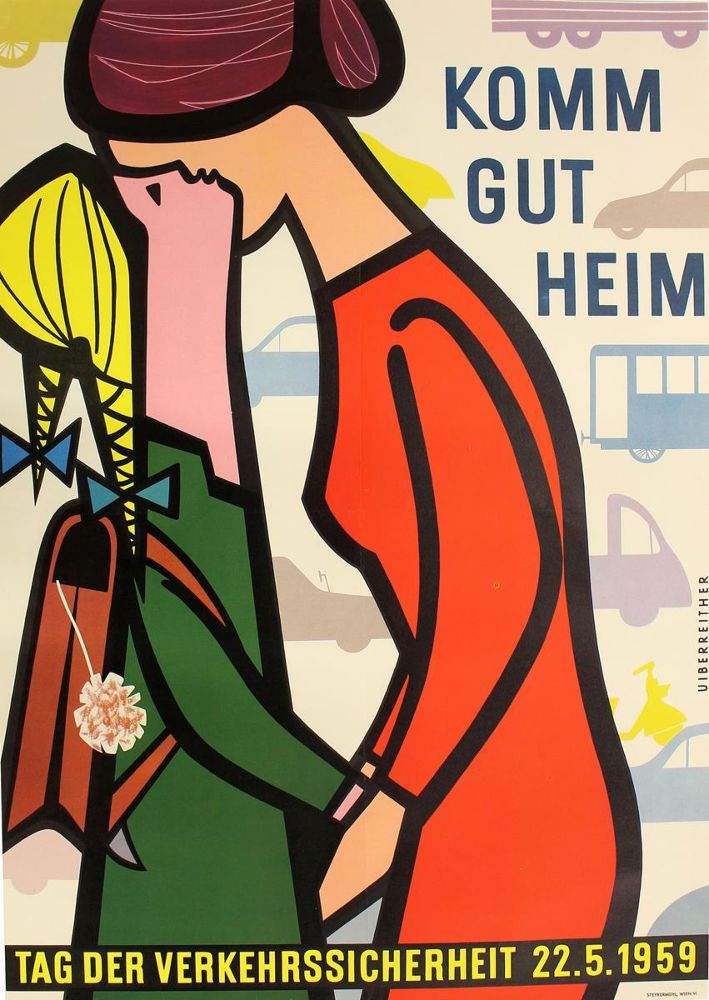 Große Abbildung Nr.101: 122-2265 Verkehrssicherheit u. Urlaub.: (Plakate)