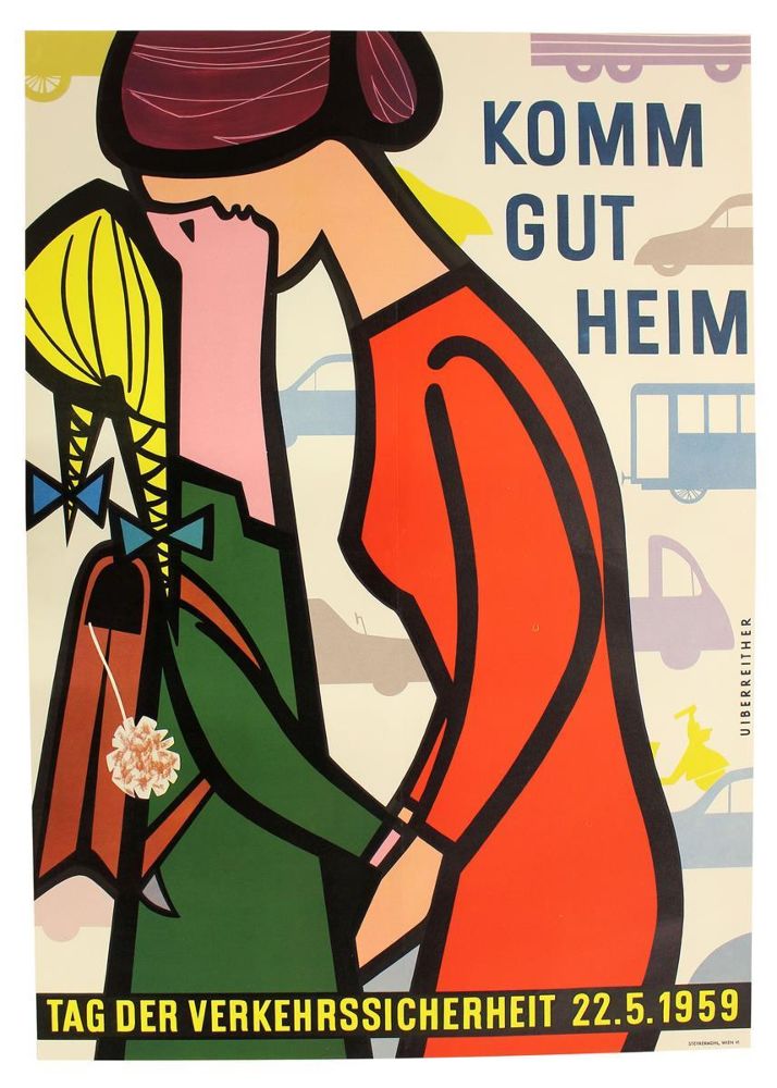 Große Abbildung Nr.102: 122-2265 Verkehrssicherheit u. Urlaub.: (Plakate)