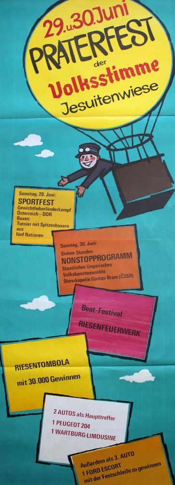 Große Abbildung Nr.2: 122-2266 Volksfest im Prater.: (Plakate)