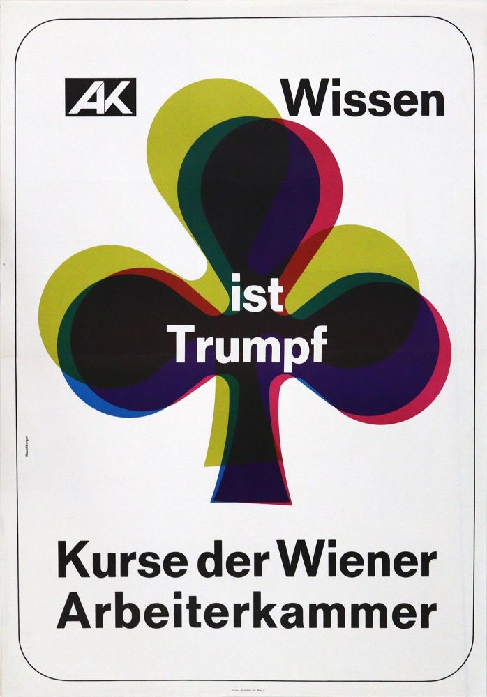 Große Abbildung Nr.1: 122-2268 Weiterbildung Wien.: (Plakate)