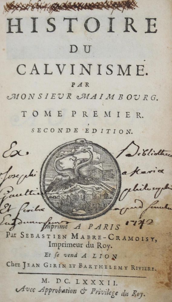 Große Abbildung Nr.1: 122-227 Maimbourg,L.: (Alte Drucke, Handschriften und Theologie)
