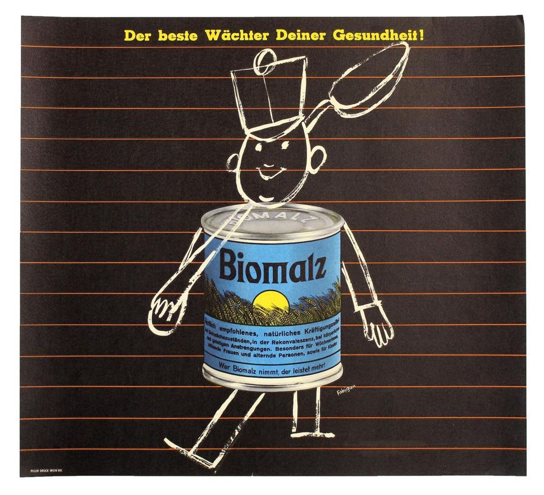 Große Abbildung Nr.33: 122-2271 Lebensmittel, süß.: (Plakate, Werbung)