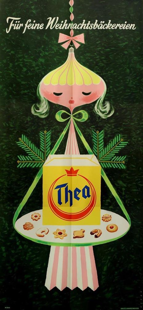 Große Abbildung Nr.1: 122-2274 Thea Margarine.: (Plakate, Werbung)