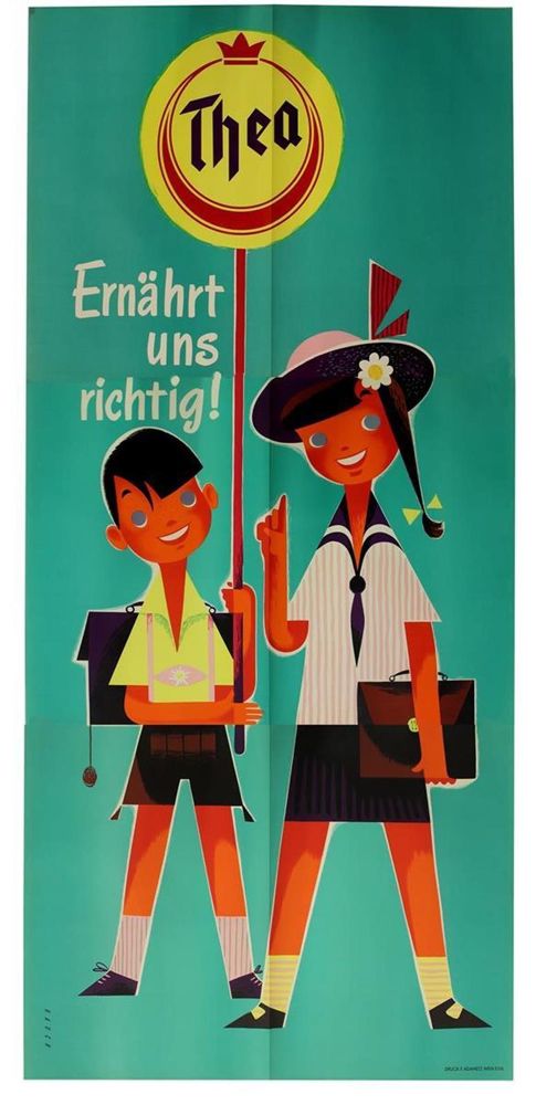 Große Abbildung Nr.3: 122-2274 Thea Margarine.: (Plakate, Werbung)