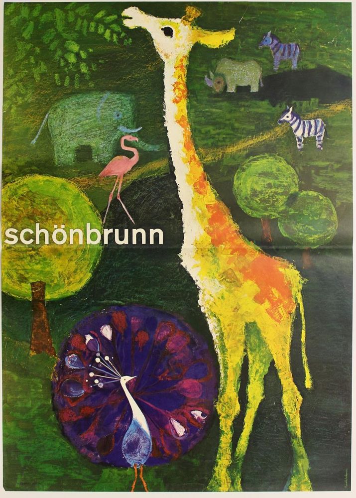 Große Abbildung Nr.21: 122-2276 Tiergarten Schönbrunn.: (Plakate, Zoologie)