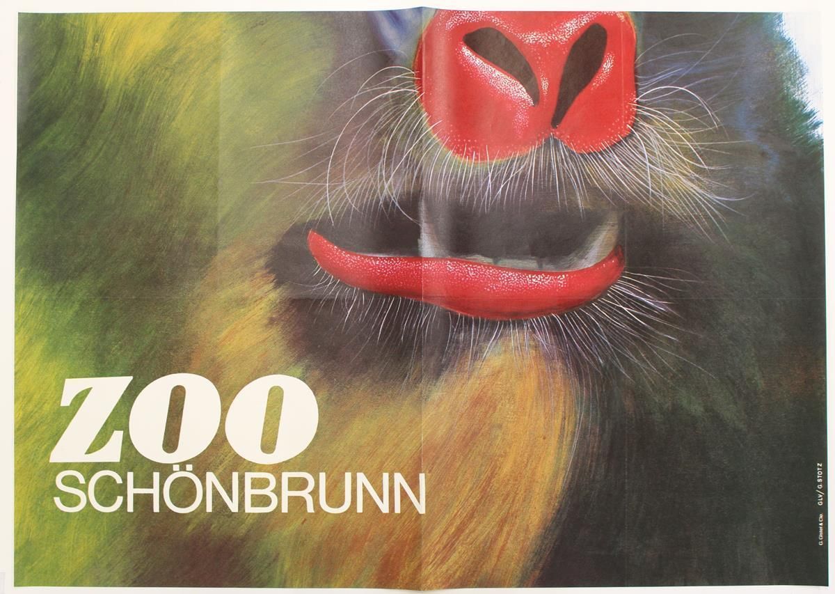 Große Abbildung Nr.33: 122-2276 Tiergarten Schönbrunn.: (Plakate, Zoologie)