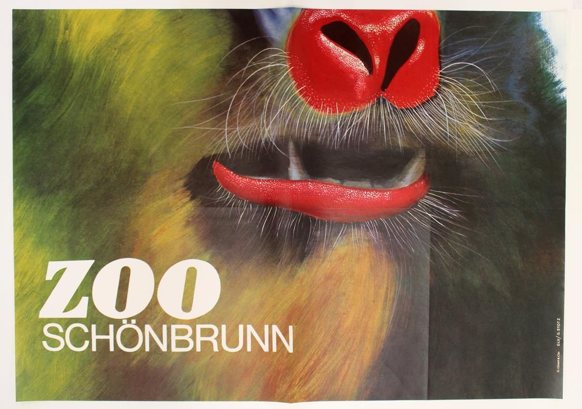 Große Abbildung Nr.83: 122-2276 Tiergarten Schönbrunn.: (Plakate, Zoologie)