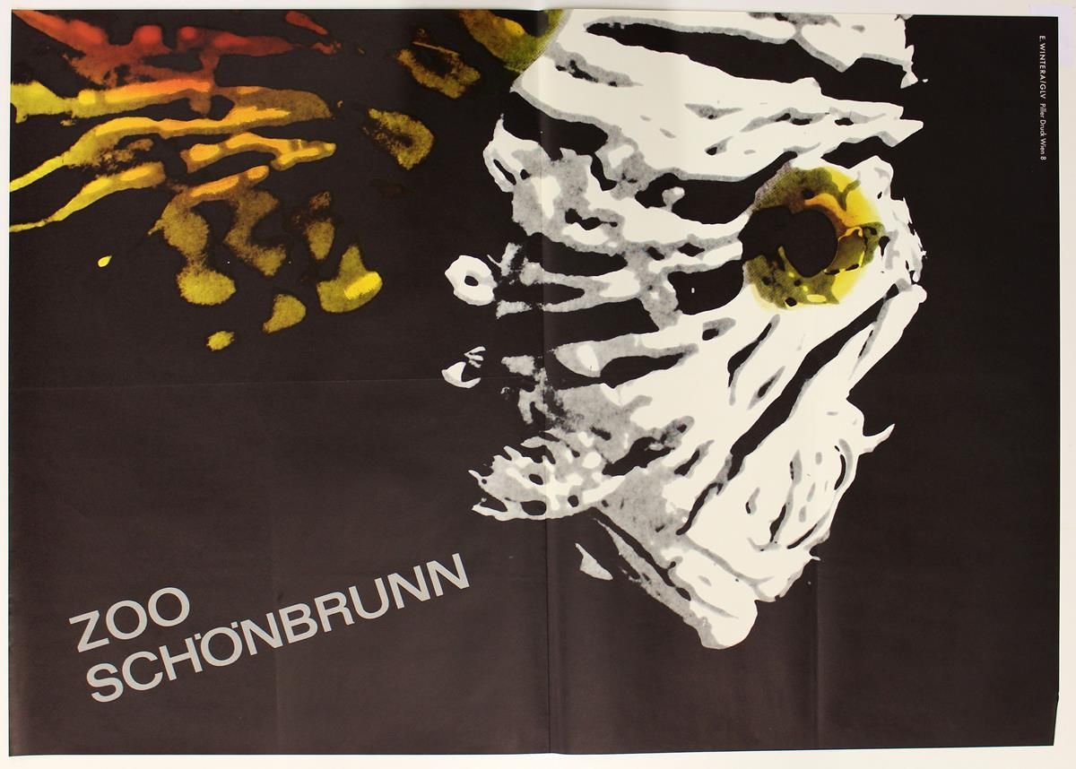 Große Abbildung Nr.93: 122-2276 Tiergarten Schönbrunn.: (Plakate, Zoologie)