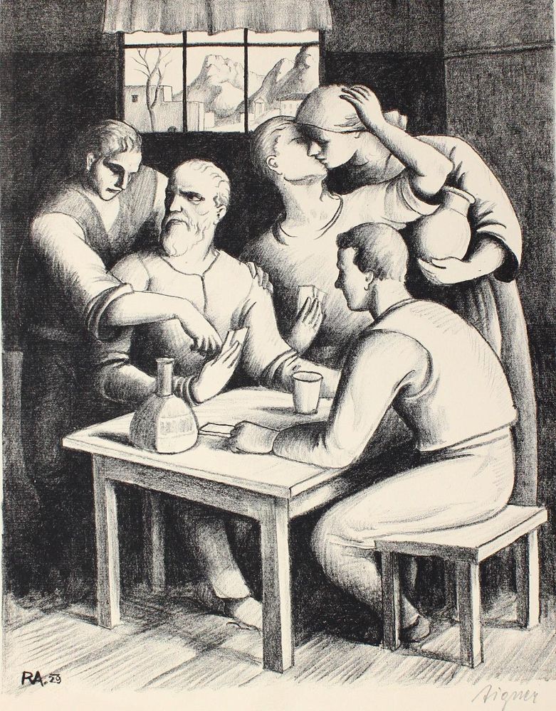 Große Abbildung Nr.1: 122-2282 Aigner, Robert: (Künstlergraphik)