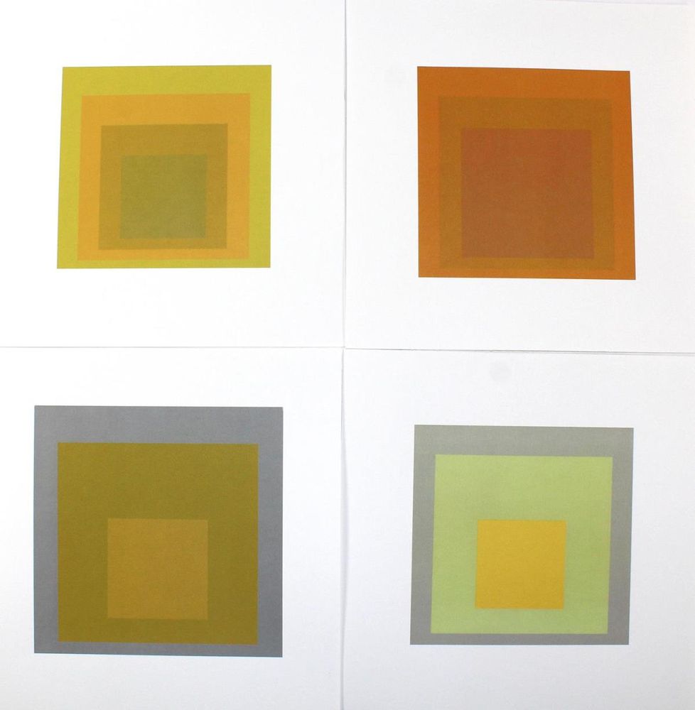 Große Abbildung Nr.2: 122-2284 Albers, Josef: (Künstlergraphik)
