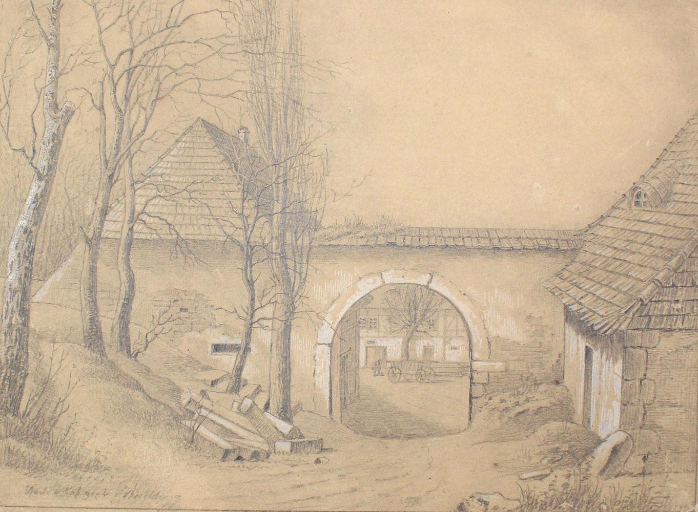 Große Abbildung Nr.1: 122-2389 Bleichling, Carl Heinrich: (Künstlergraphik)