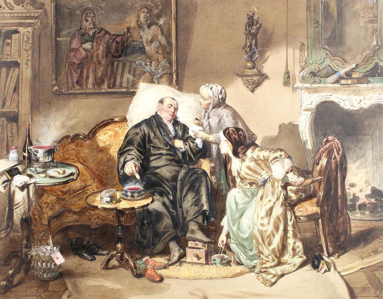 Große Abbildung Nr.1: 122-2391 Bles, David Joseph: (Künstlergraphik)