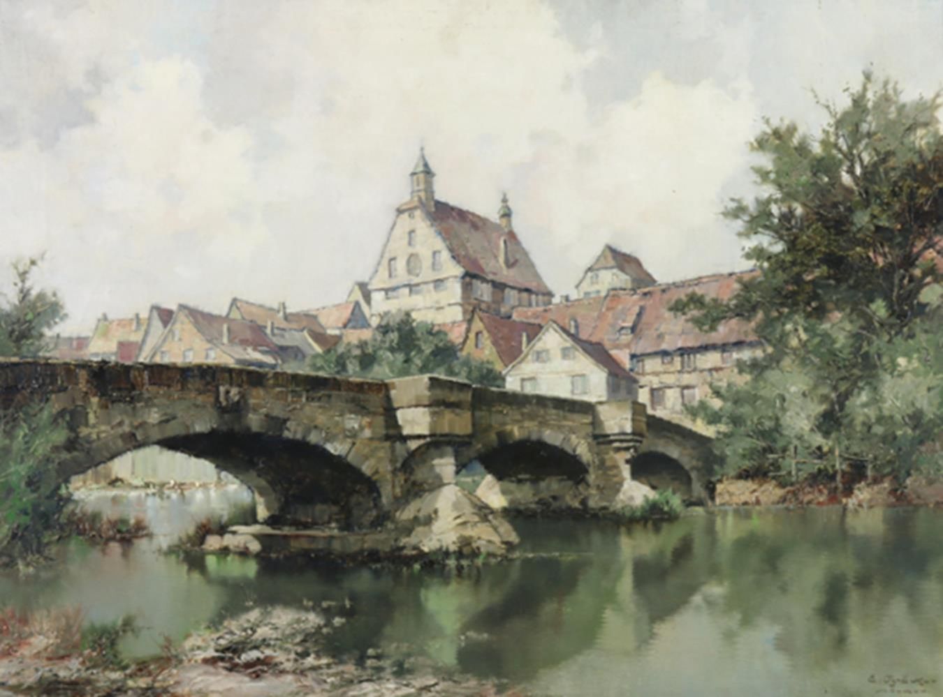 Große Abbildung Nr.1: 122-2422 Bröcker, Ernst: (Künstlergraphik)