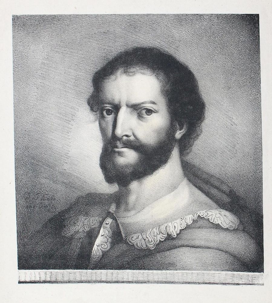 Große Abbildung Nr.1: 122-2445 Caffe, Daniel: (Künstlergraphik)