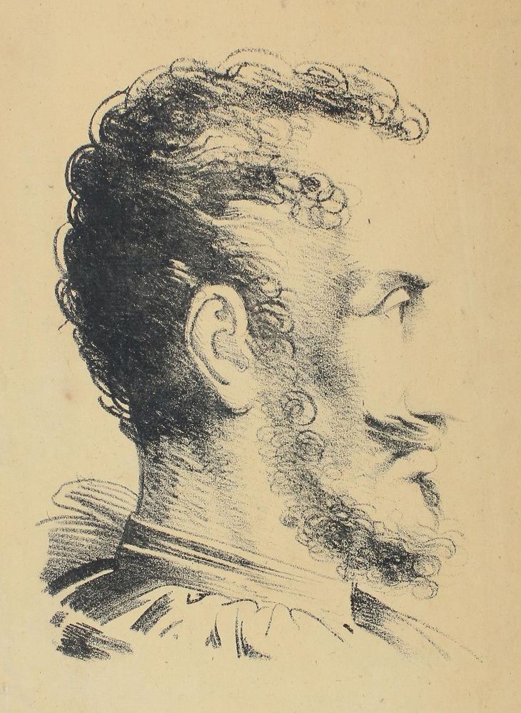 Große Abbildung Nr.2: 122-2445 Caffe, Daniel: (Künstlergraphik)