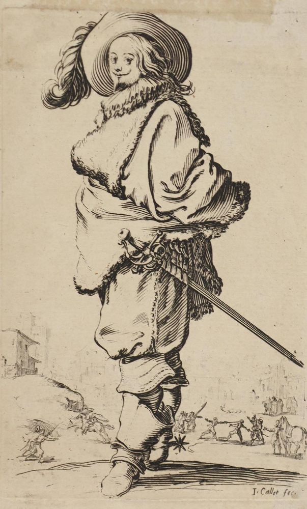 Große Abbildung Nr.5: 122-2448 Callot, Jacques: (Künstlergraphik)