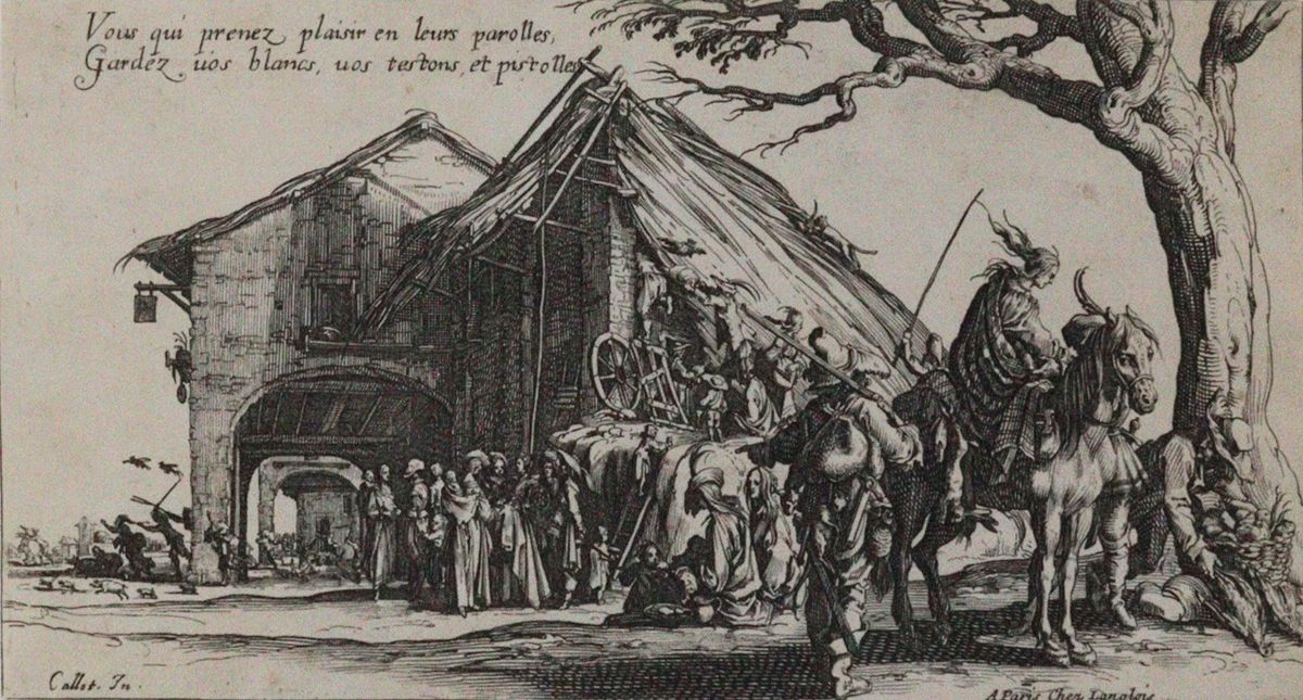 Große Abbildung Nr.3: 122-2449 Callot, Jacques, nach.: (Künstlergraphik)