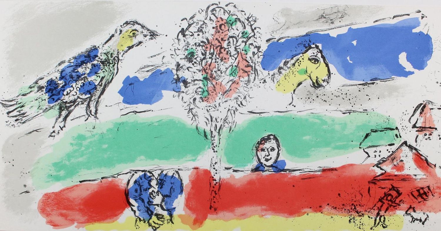 Große Abbildung Nr.1: 122-2461 Chagall, Marc: (Künstlergraphik)