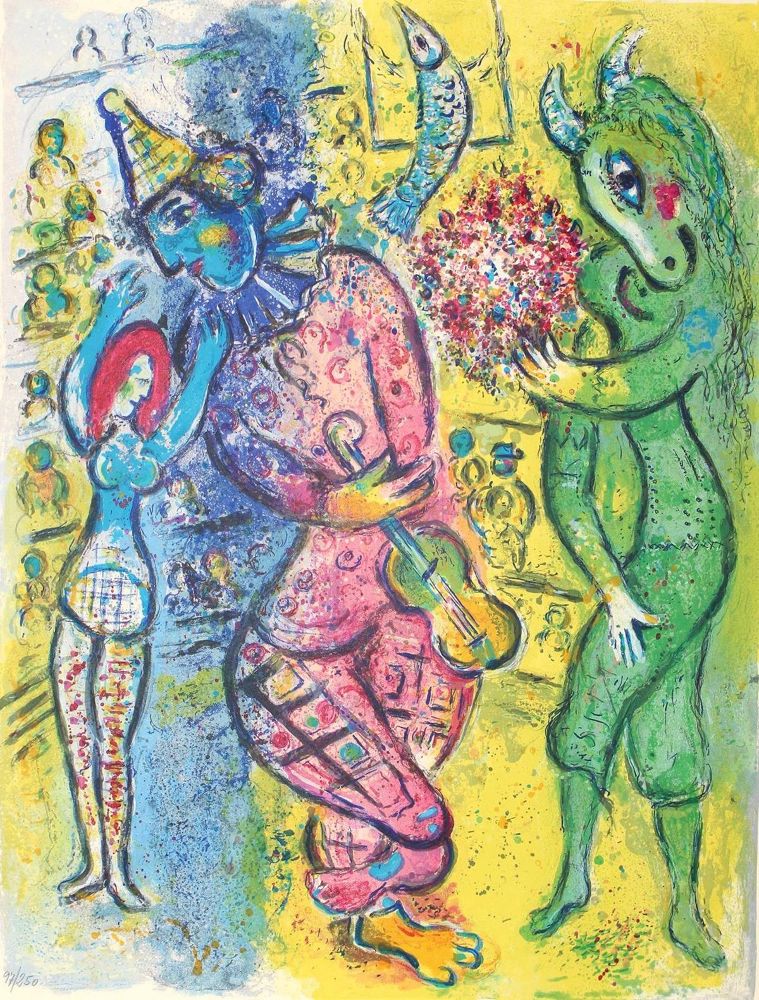 Große Abbildung Nr.1: 122-2476 Chagall, Marc.: (Künstlergraphik)