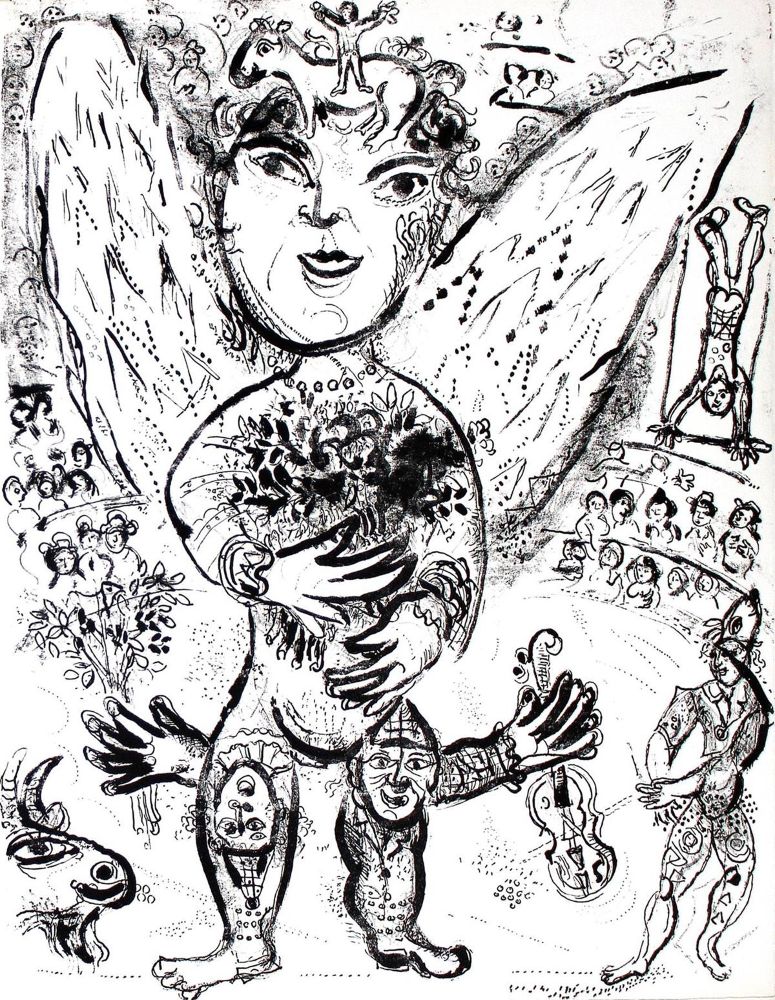 Große Abbildung Nr.1: 122-2482 Chagall, Marc.: (Künstlergraphik)