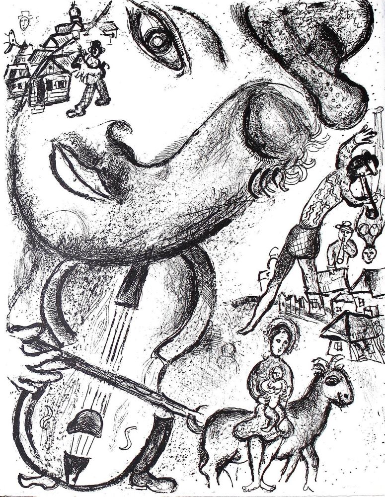 Große Abbildung Nr.1: 122-2483 Chagall, Marc.: (Künstlergraphik)
