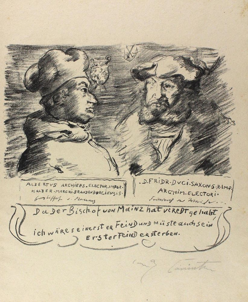 Große Abbildung Nr.1: 122-2523 Corinth, Lovis: (Künstlergraphik)