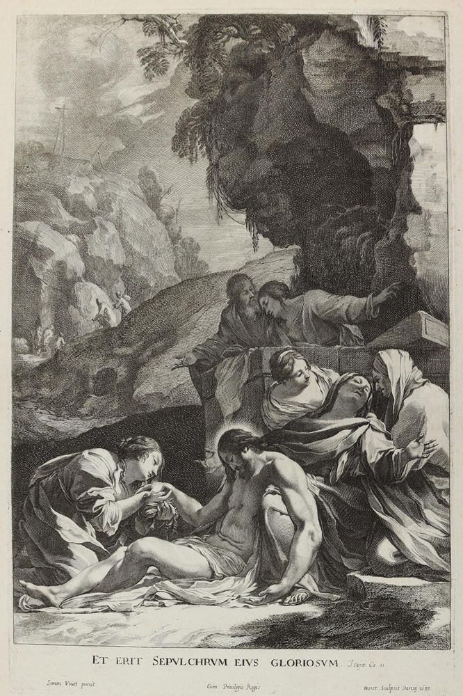 Große Abbildung Nr.1: 122-2545 Daret, Pierre: (Künstlergraphik)