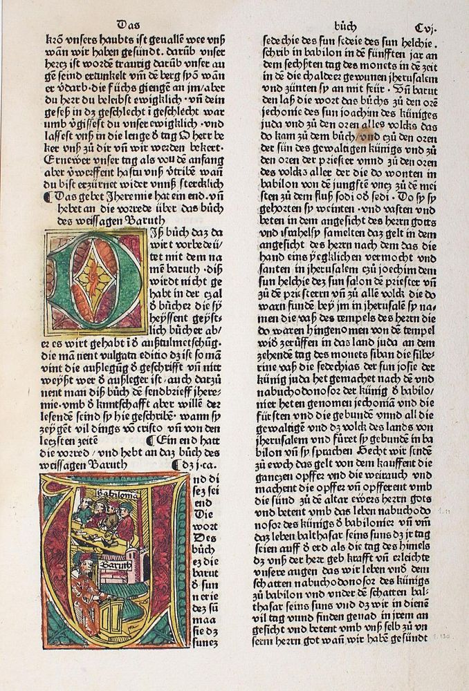 Große Abbildung Nr.1: 122-26 Biblia germanica.: (Bibeln)