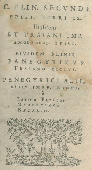 Große Abbildung Nr.1: 122-261 Plinius Secundus,C.: (Alte Drucke, Handschriften und Theologie)
