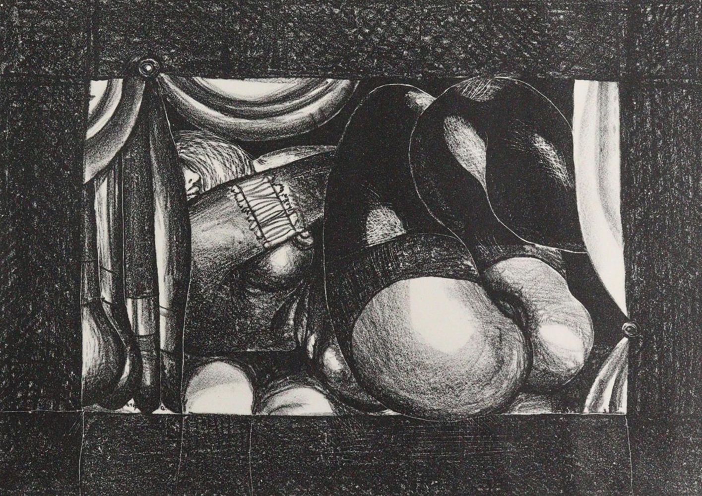 Große Abbildung Nr.2: 122-2643 Habben, Franz Jürgen: (Künstlergraphik, Erotika - Galantes)