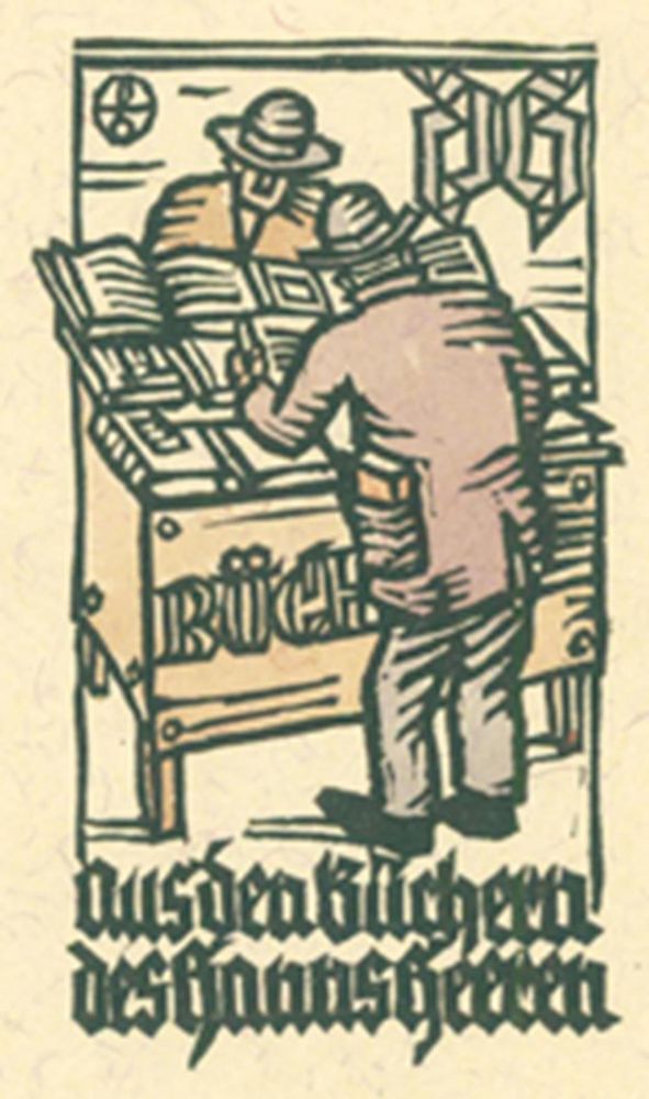 Große Abbildung Nr.2: 122-2676 Feil, Otto.: (Künstlergraphik, Exlibris)
