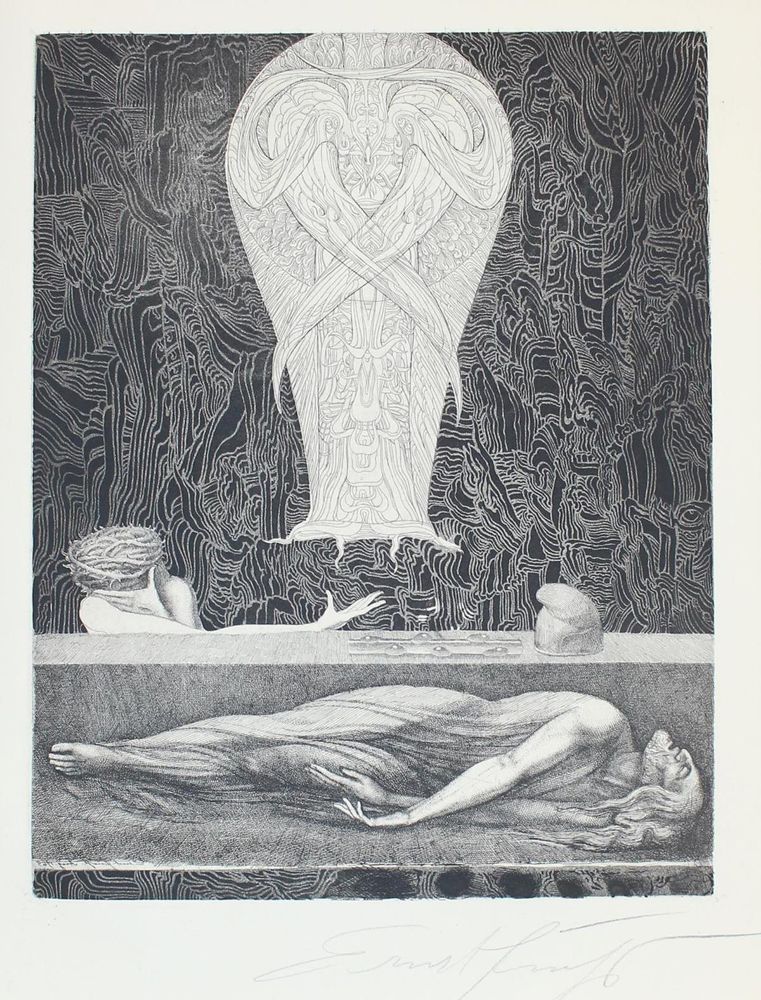 Große Abbildung Nr.9: 122-2730 Fuchs,E.: (Künstlergraphik)