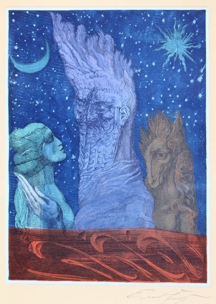 Große Abbildung Nr.1: 122-2734 Fuchs, Ernst: (Künstlergraphik)