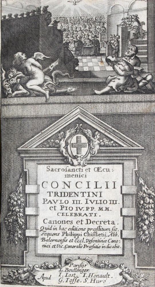Große Abbildung Nr.1: 122-274 Sacrosancti Oecumenici: (Alte Drucke, Handschriften und Theologie)
