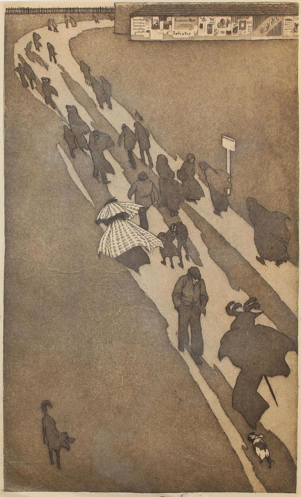 Große Abbildung Nr.2: 122-2747 Gardier, Raoul du: (Künstlergraphik)