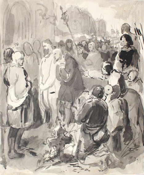 Große Abbildung Nr.1: 122-2755 Geiger, Peter Johann Nepomuk: (Künstlergraphik)
