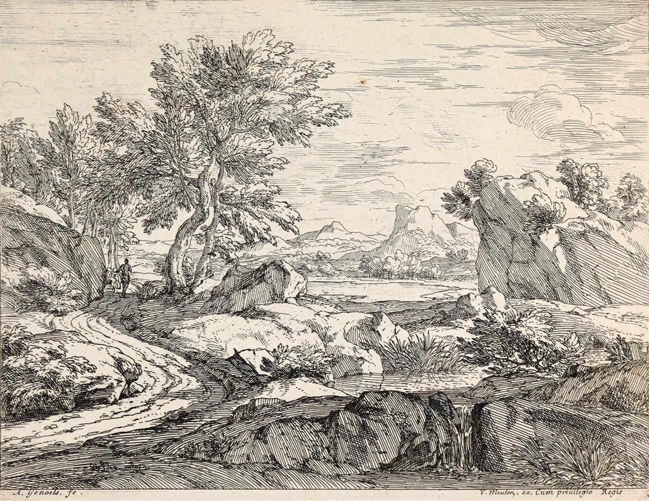 Große Abbildung Nr.1: 122-2759 Genoels, Abraham: (Künstlergraphik)