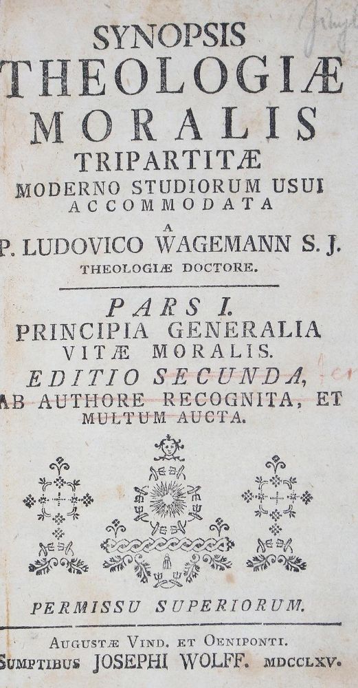 Große Abbildung Nr.1: 122-276 Sammlung: (Alte Drucke, Handschriften und Theologie)