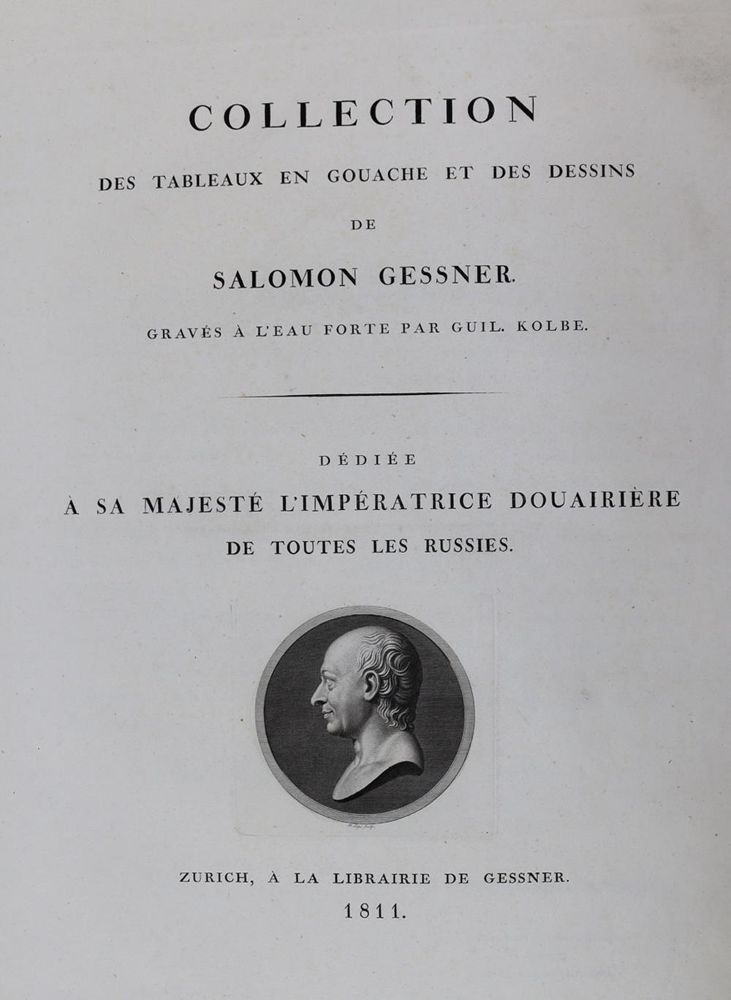Große Abbildung Nr.2: 122-2767 Gessner, Salomon: (Künstlergraphik)