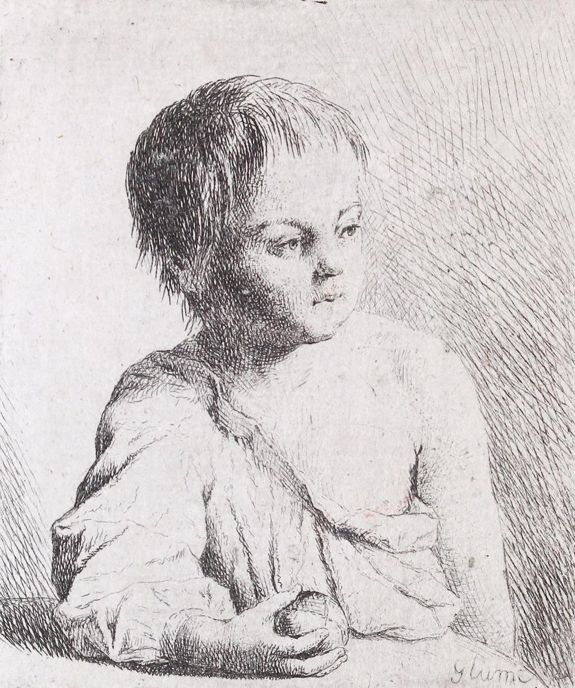 Große Abbildung Nr.1: 122-2771 Glume, Johann Gottlieb: (Künstlergraphik)