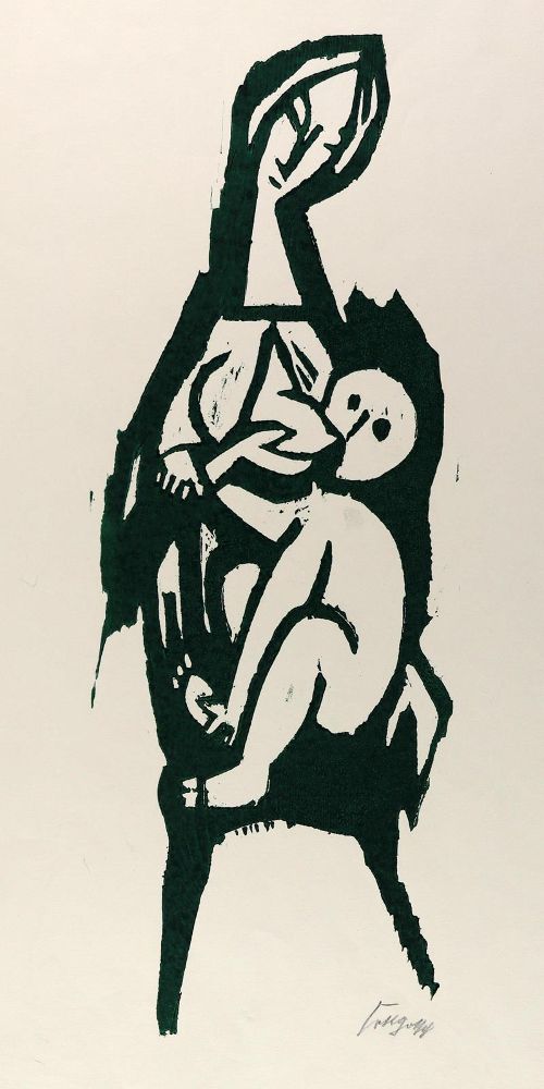 Große Abbildung Nr.2: 122-2789 Gotsch, Friedrich Karl: (Künstlergraphik)