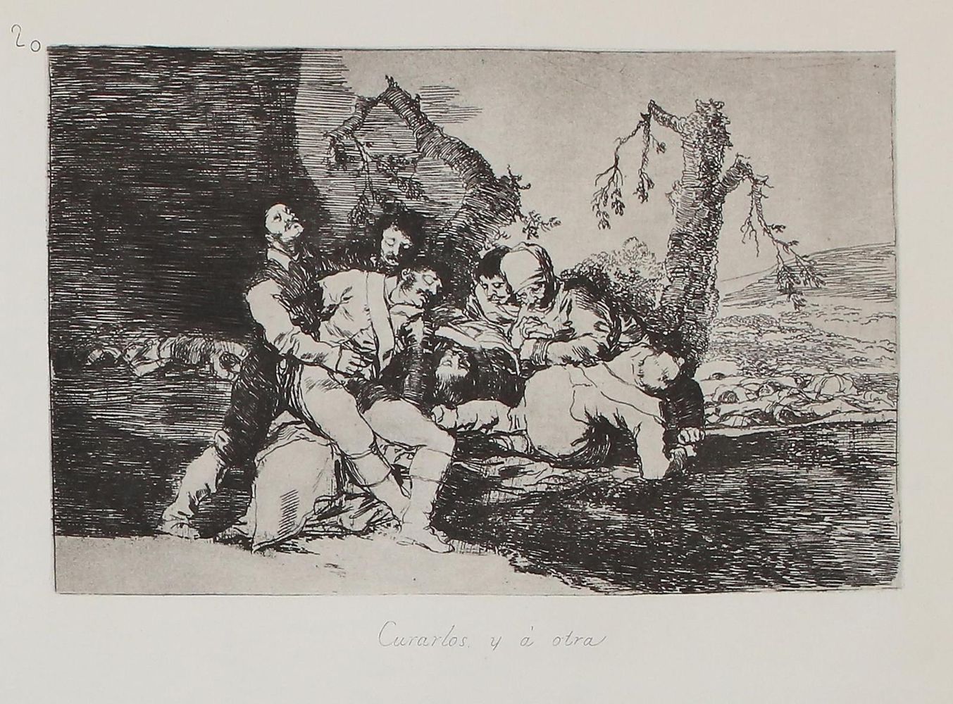 Große Abbildung Nr.4: 122-2805 Goya, Francisco de: (Künstlergraphik)