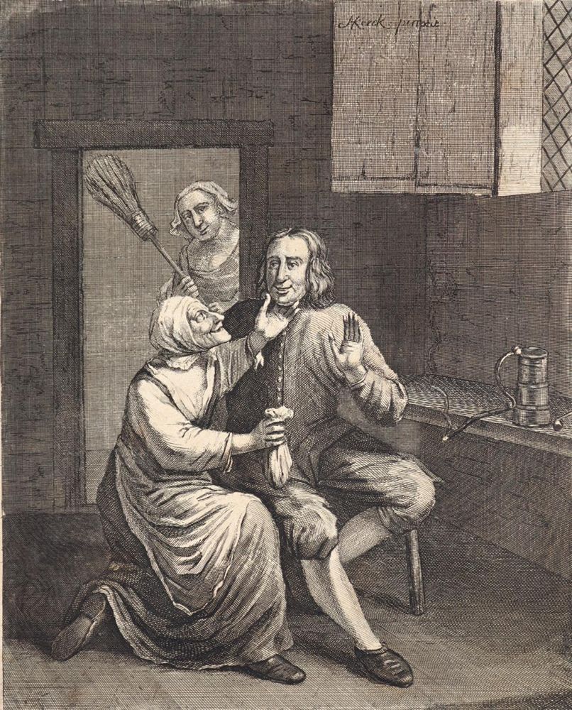 Große Abbildung Nr.1: 122-2863 Heemskerck, Egbert van d. Ä.: (Künstlergraphik)