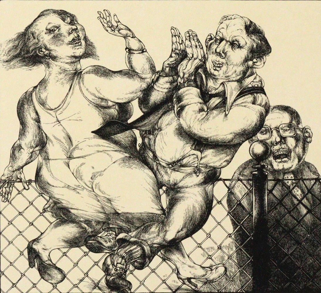 Große Abbildung Nr.2: 122-2886 Hirsch, Karl-Georg: (Künstlergraphik)