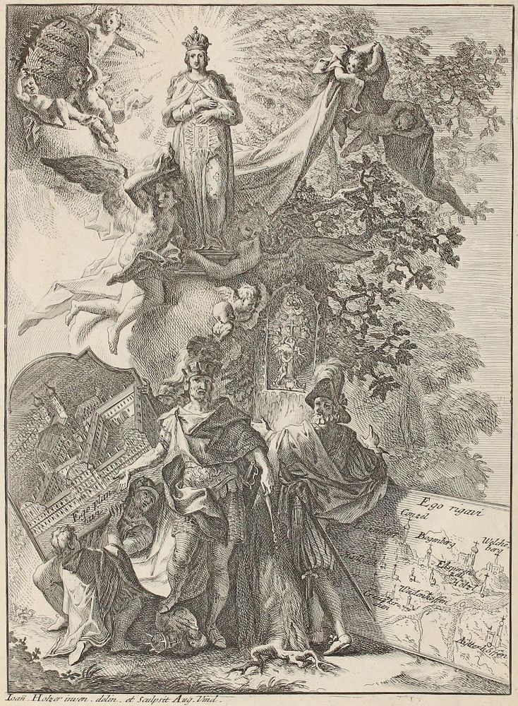 Große Abbildung Nr.1: 122-2900 Holzer, Johann Evangelist: (Künstlergraphik)